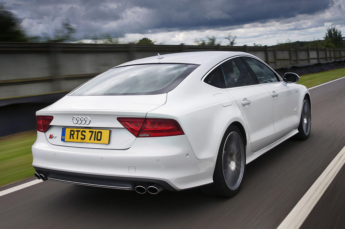 Audi S7 rear