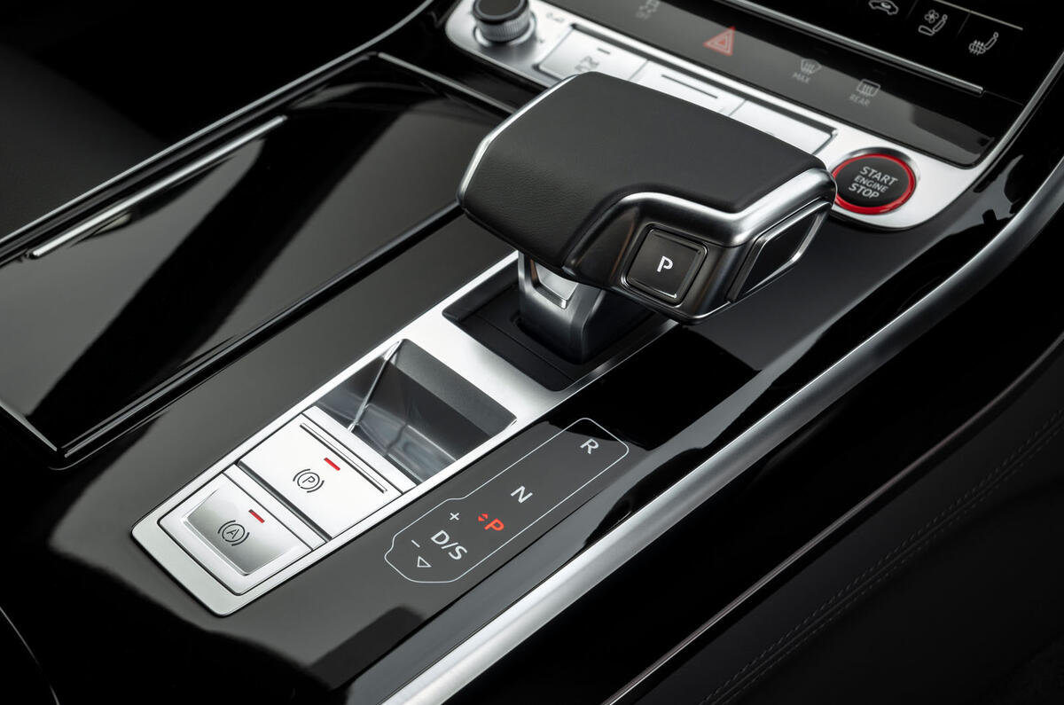 Audi S8 2025 review gear selector 20 Audi S8 2025 review gear selector 20