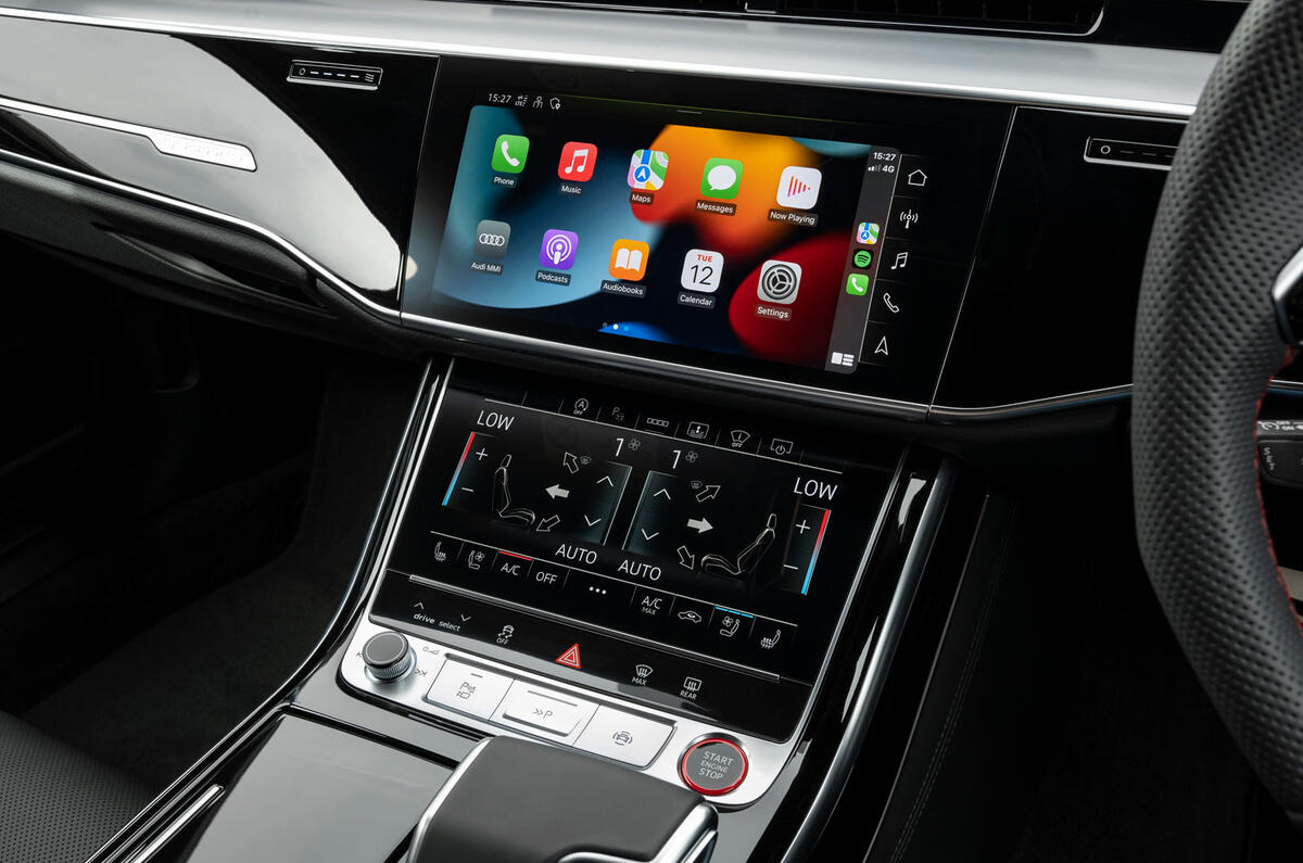 Audi S8 2025 review infotainment 56 Audi S8 2025 review infotainment 56