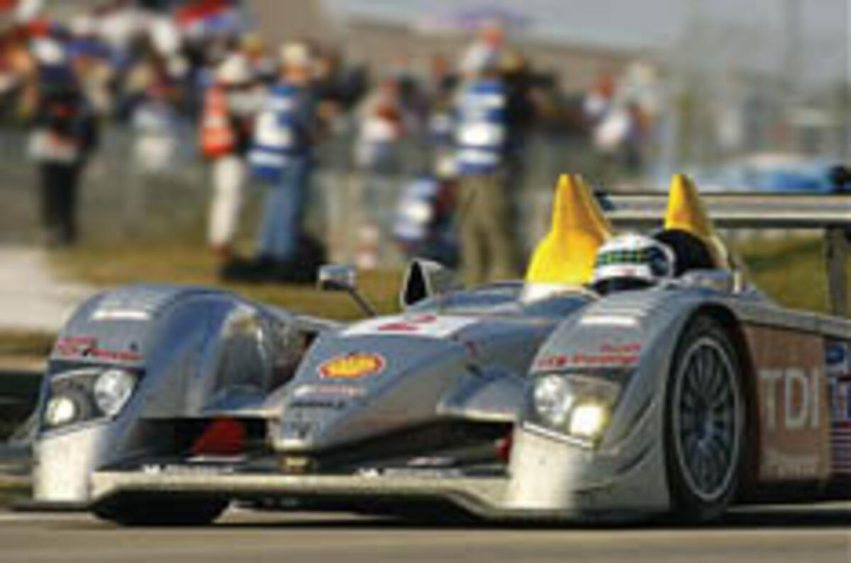 Audi diesel racer wins on debut