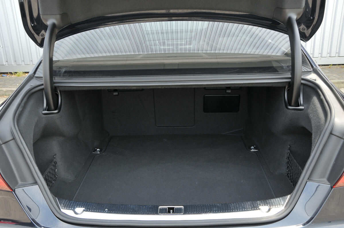 Audi S8 boot space