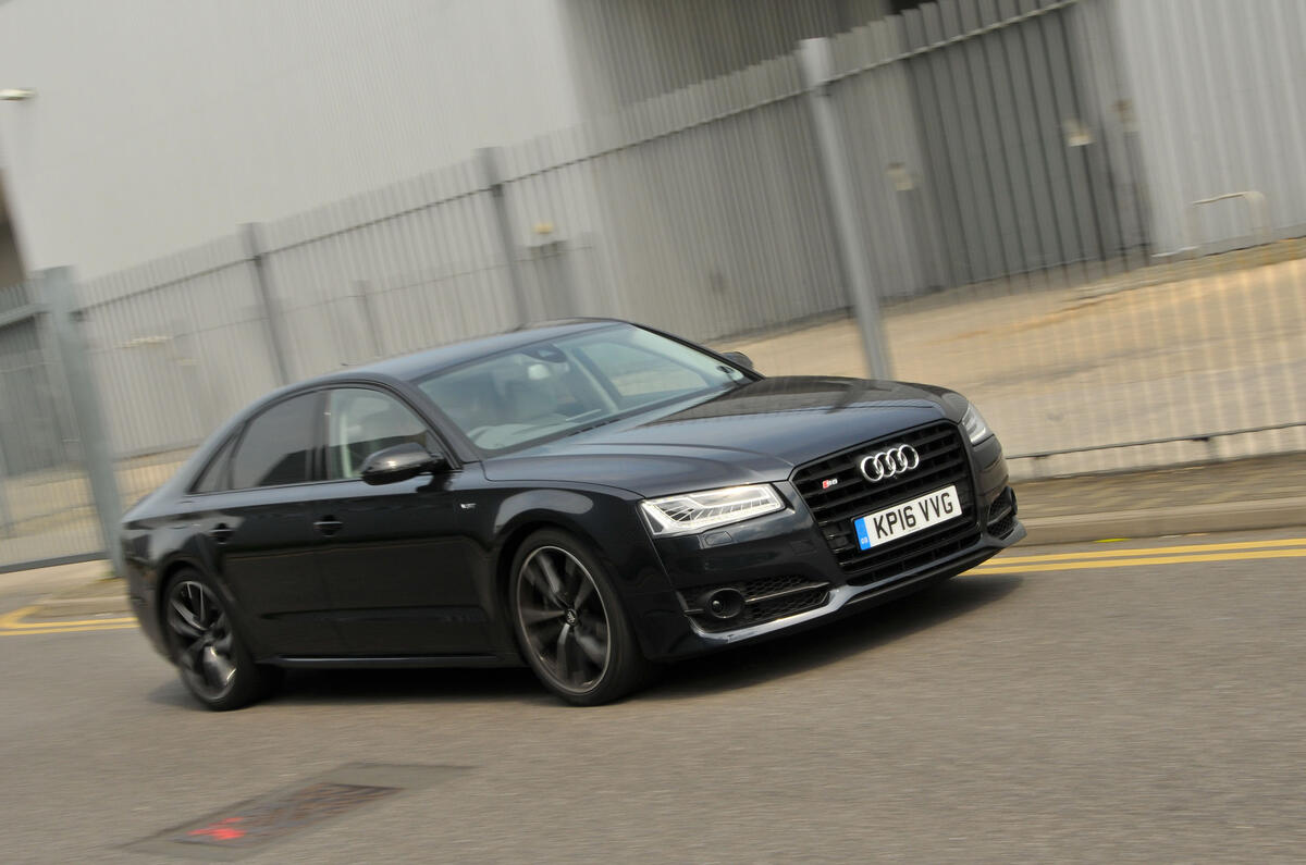 Audi S8 front end