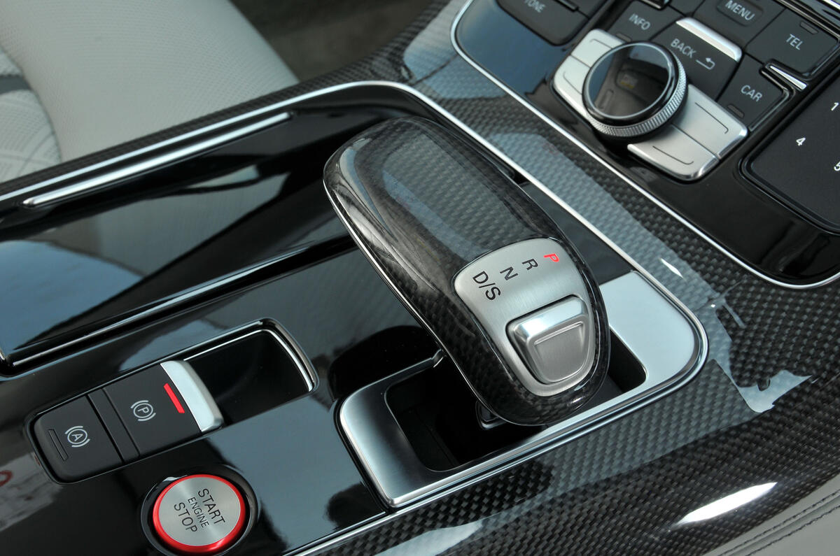 Audi S8 automatic gearbox
