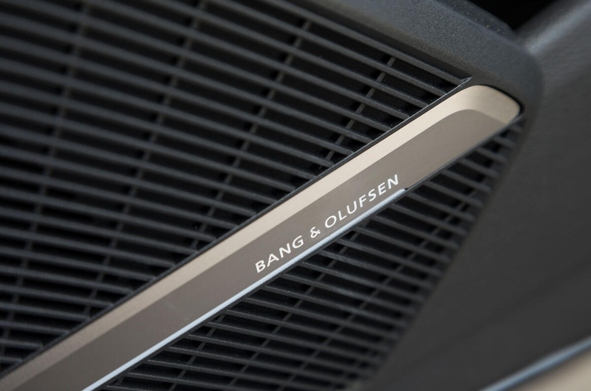 Audi SQ5 Bang & Olufsen audio system