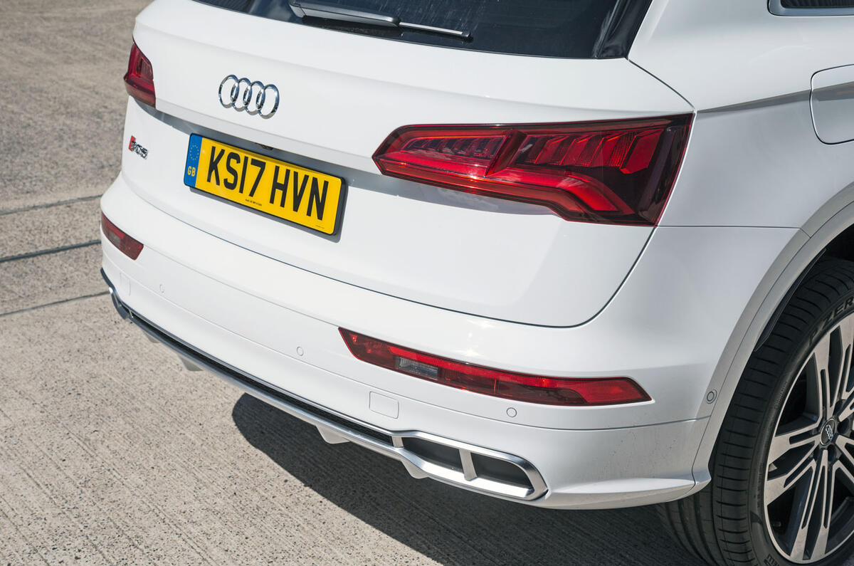 Audi SQ5 rear end