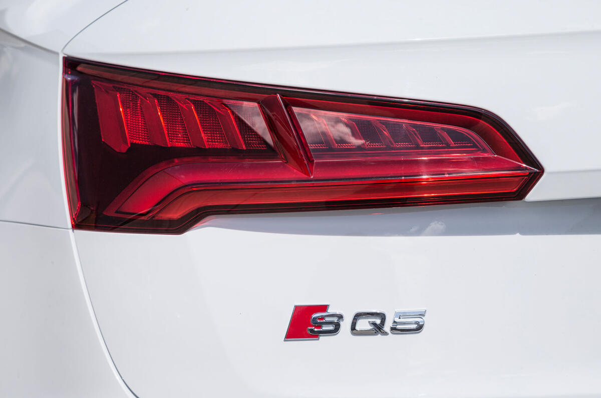 Audi SQ5 rear LED lights