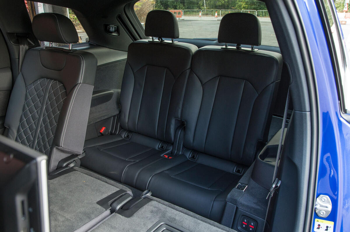 Audi SQ7 third row seats