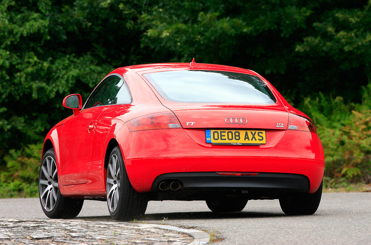The second-generation TT is subtly different from its forebear Second-generation Audi TT
