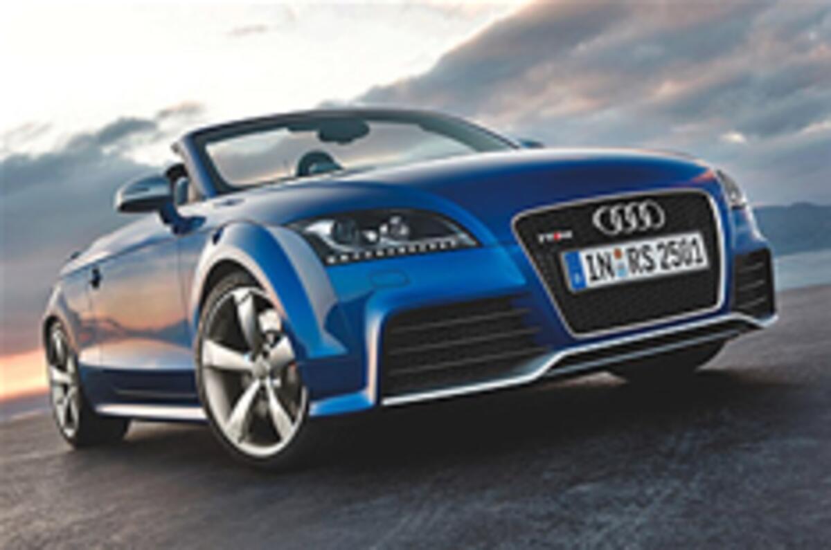 Audi reveals TT RS Roadster