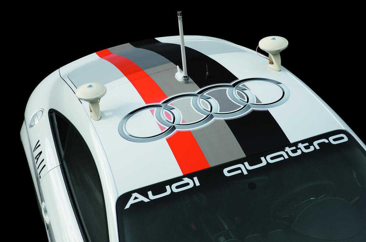 no title Audi's autonomous TT racer