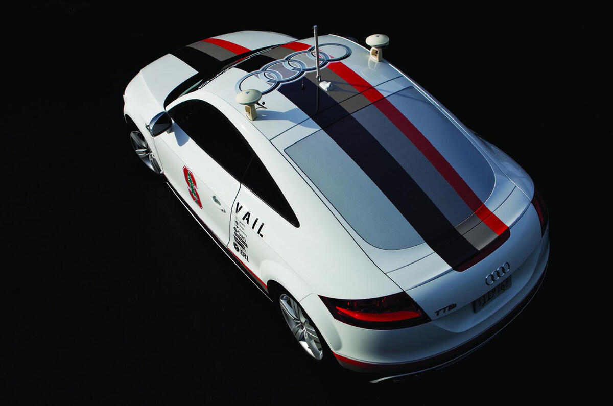 no title Audi's autonomous TT racer