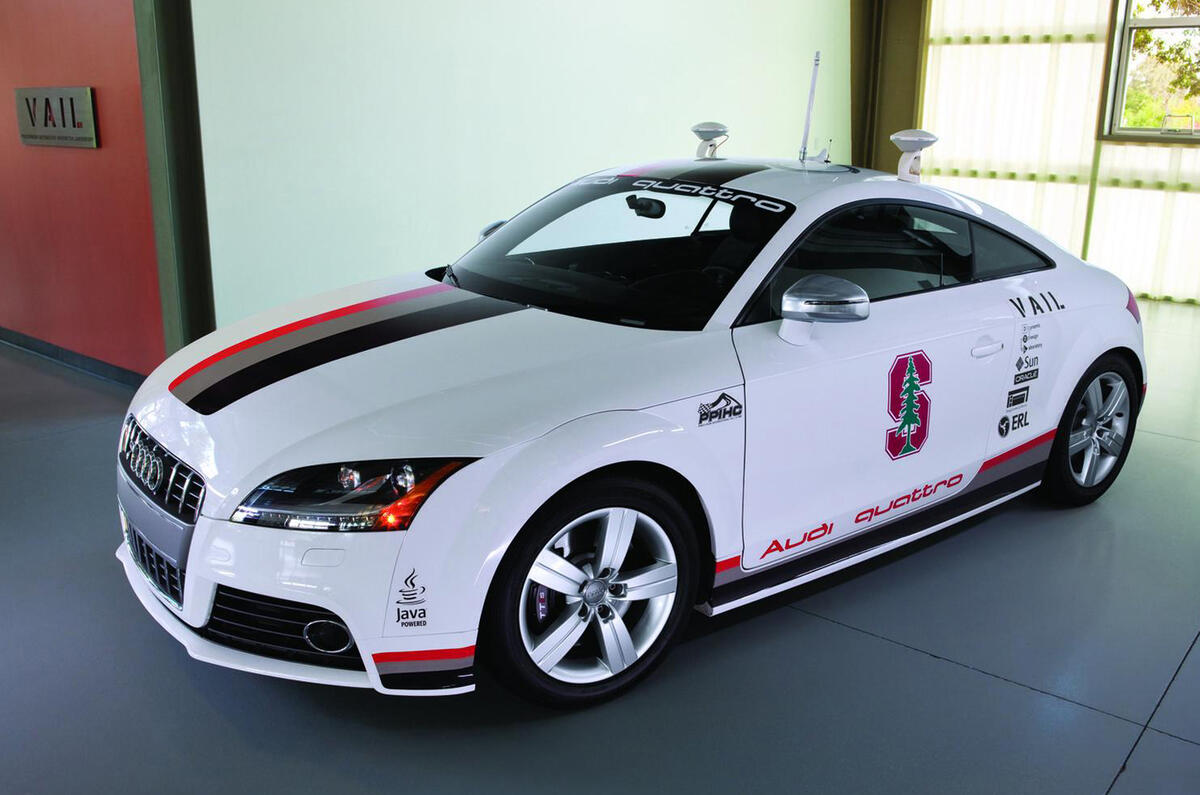 no title Audi's autonomous TT racer