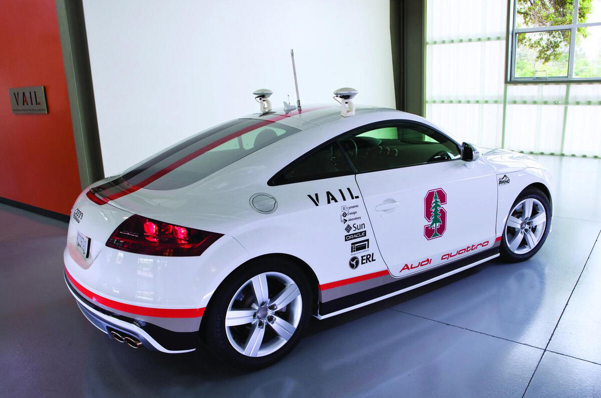 no title Audi's autonomous TT racer