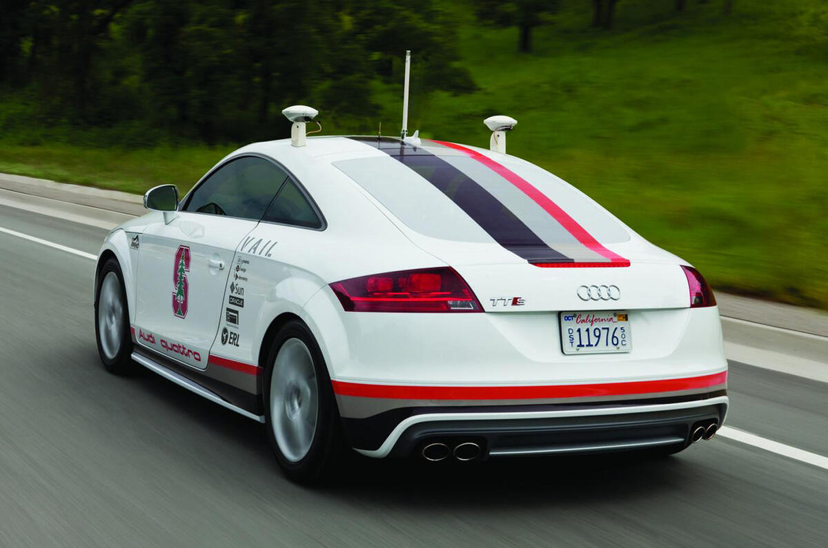 Audi's autonomous TT racer