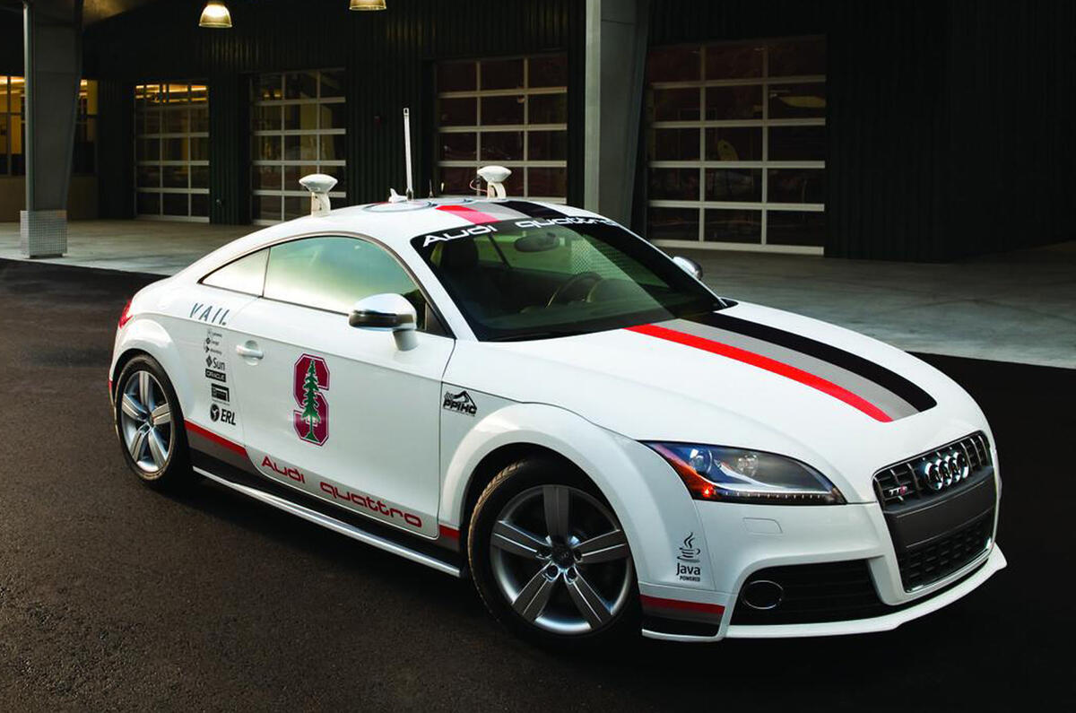 no title Audi's autonomous TT racer