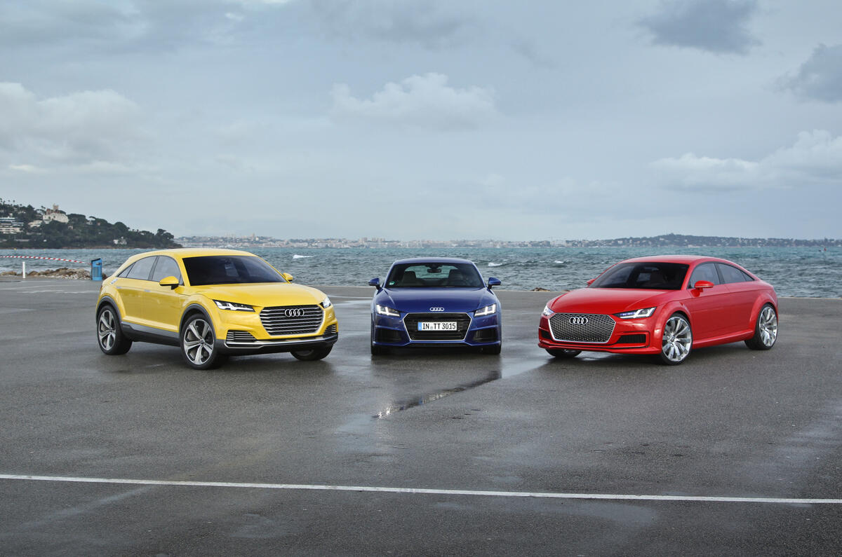 Audi’s TT Offroad and TT Sportback concepts driven