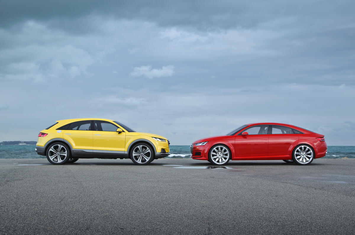 Audi’s TT Offroad and TT Sportback concepts driven