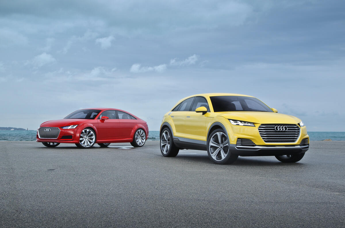 Audi’s TT Offroad and TT Sportback concepts driven