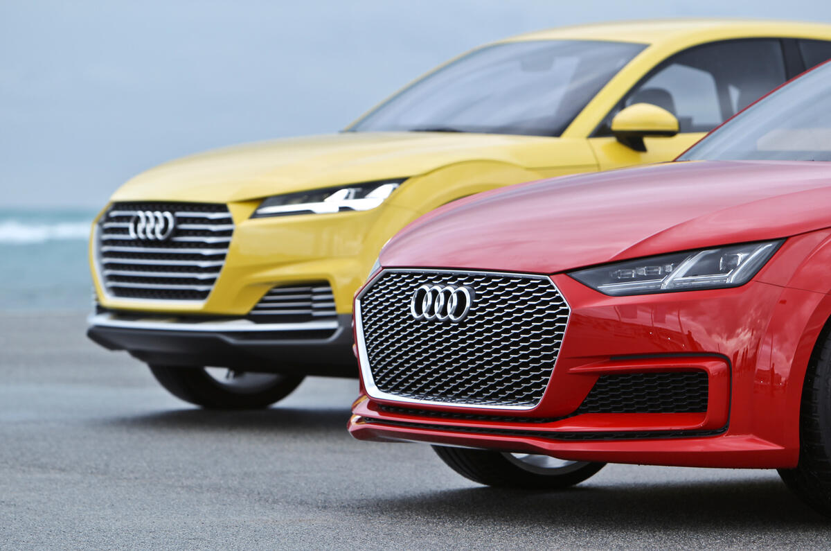 Audi’s TT Offroad and TT Sportback concepts driven