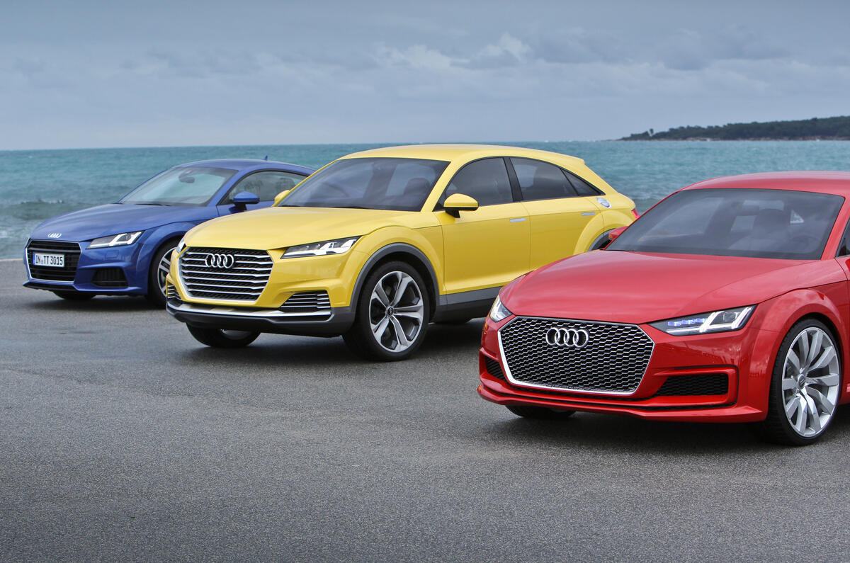 Audi’s TT Offroad and TT Sportback concepts driven
