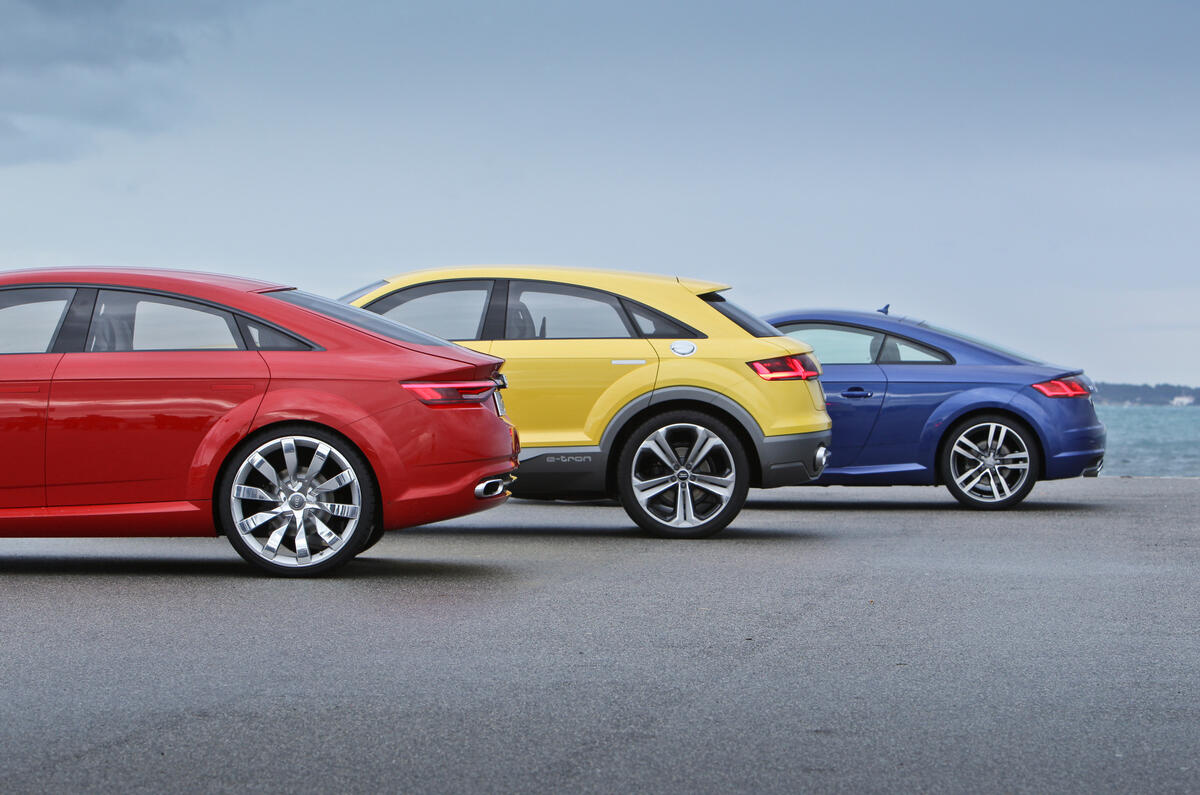 Audi’s TT Offroad and TT Sportback concepts driven