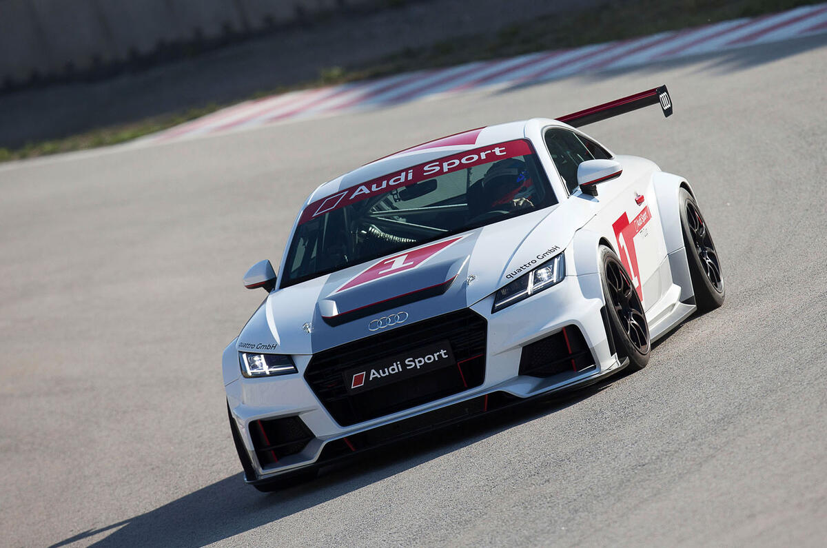 no title Audi unleashes racing version of the new TT