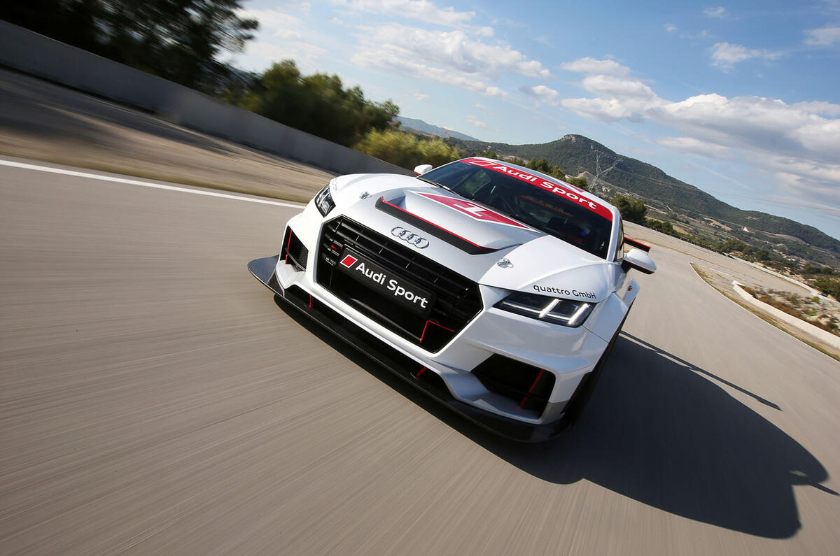 no title Audi unleashes racing version of the new TT