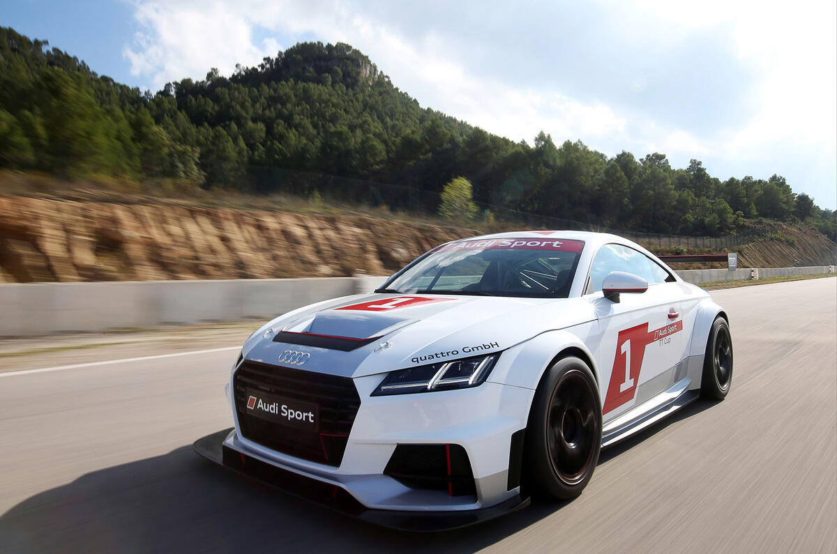 no title Audi unleashes racing version of the new TT