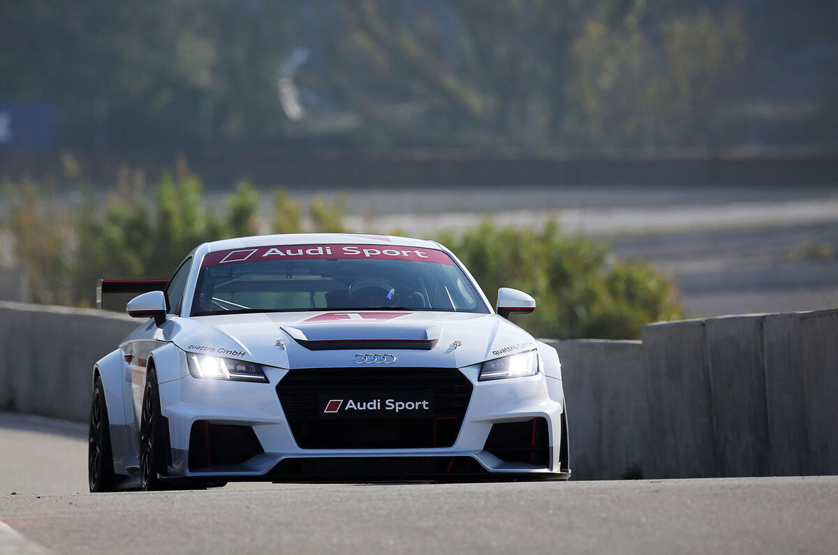 no title Audi unleashes racing version of the new TT