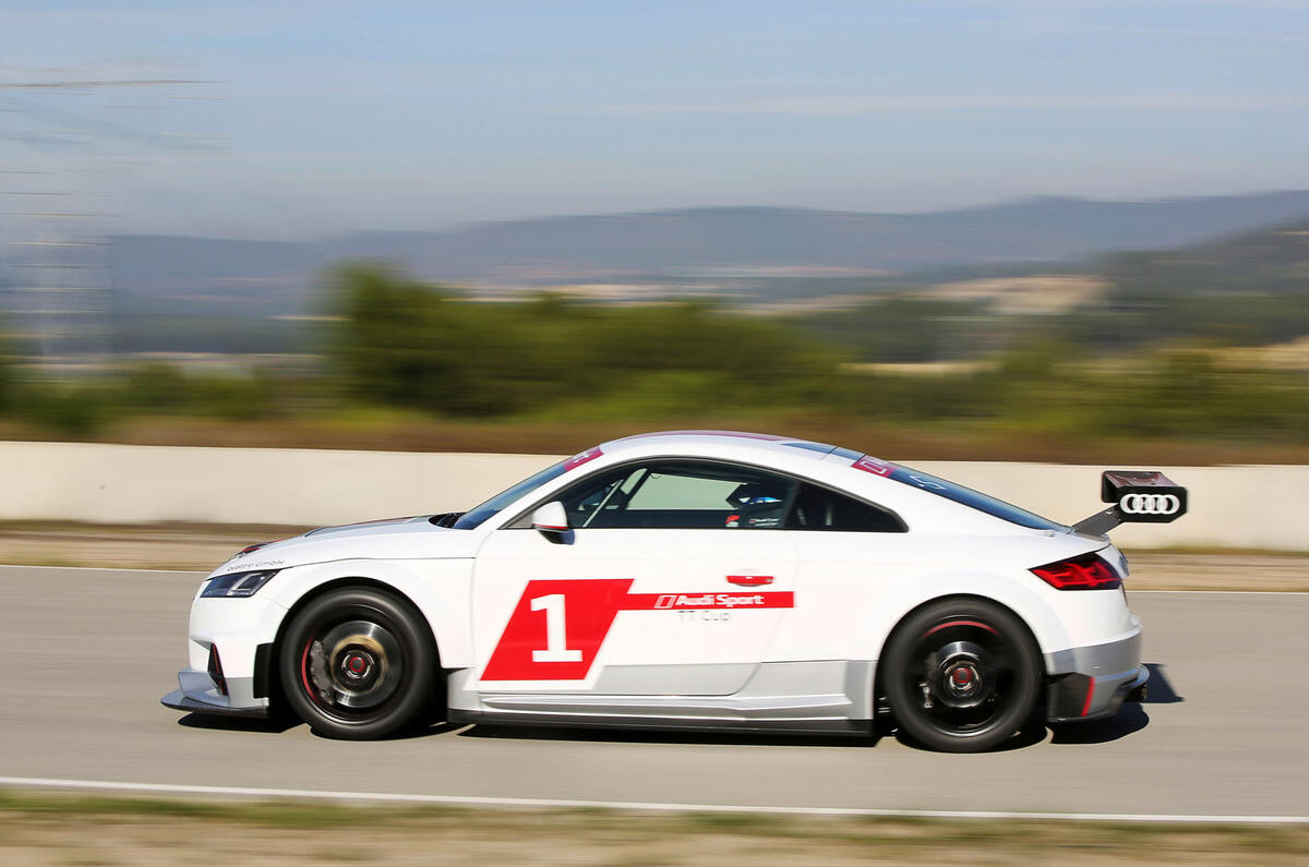 no title Audi unleashes racing version of the new TT