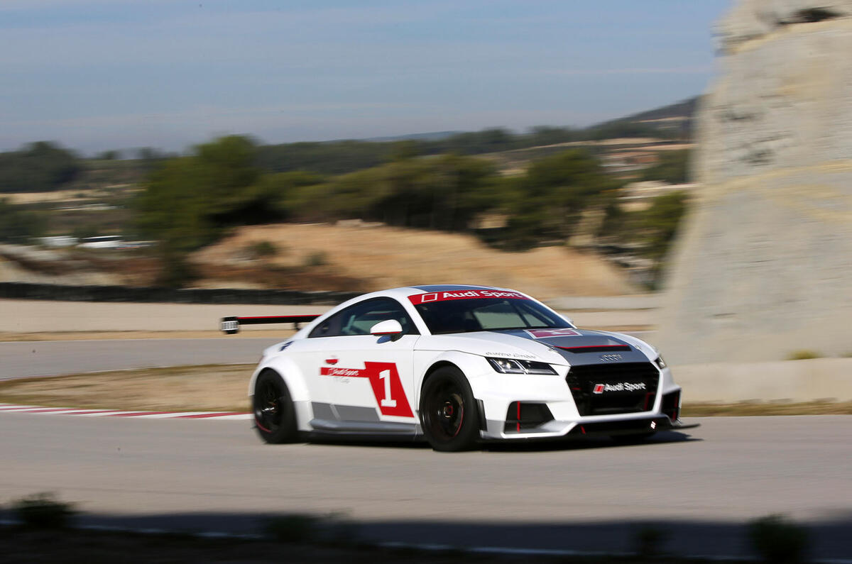 no title Audi unleashes racing version of the new TT