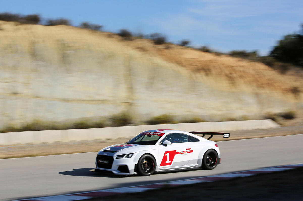 no title Audi unleashes racing version of the new TT