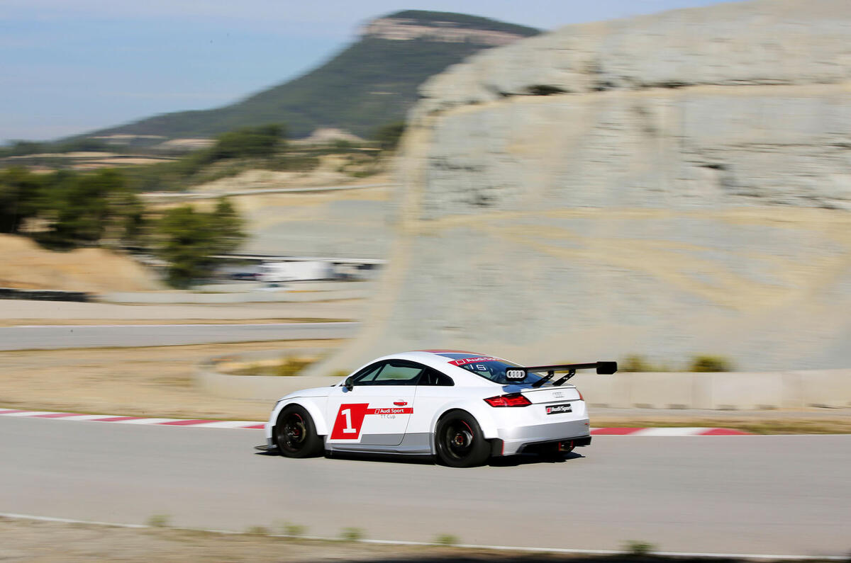 no title Audi unleashes racing version of the new TT