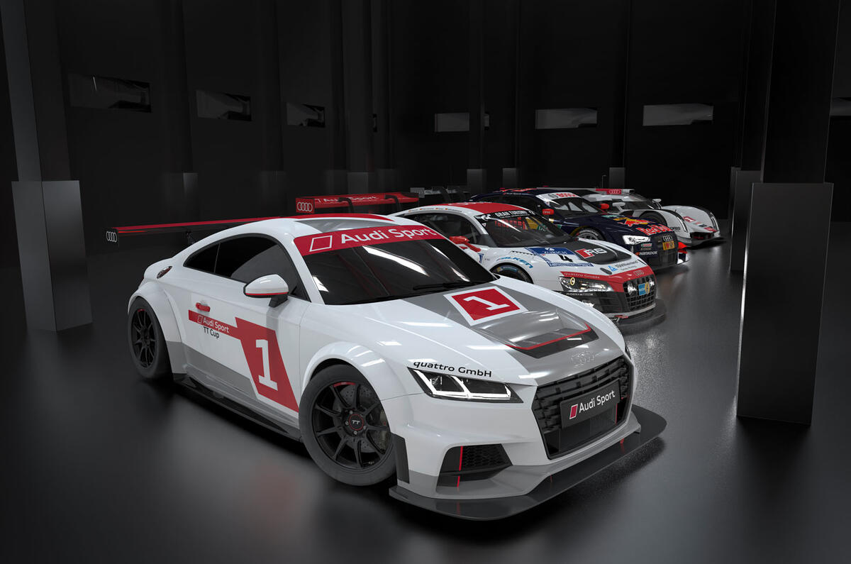no title Audi unleashes racing version of the new TT