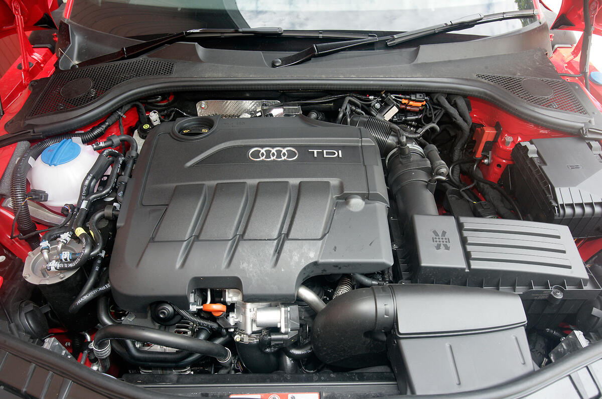 The 3.2-litre engine is lacks the class of the best six-pot units 3.2-litre Audi TT engine