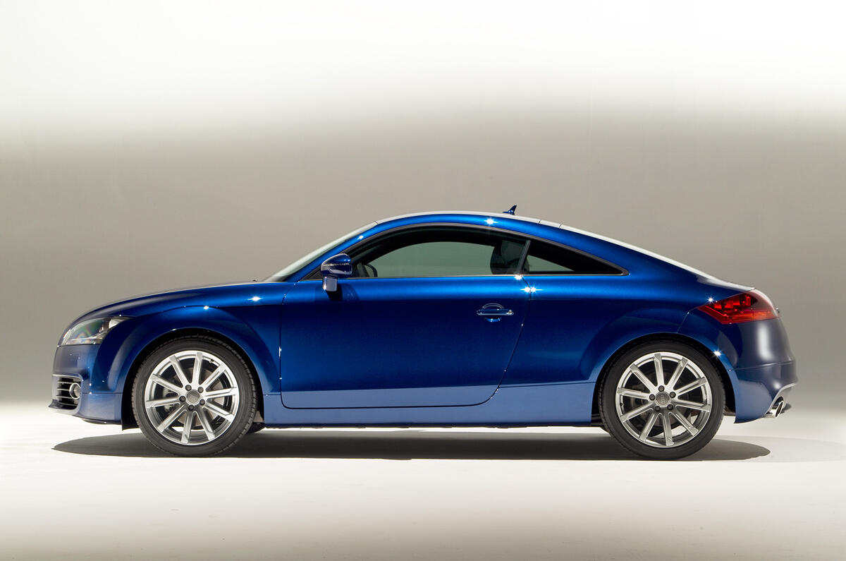 no title New Audi TT meets its ancestors - picture special