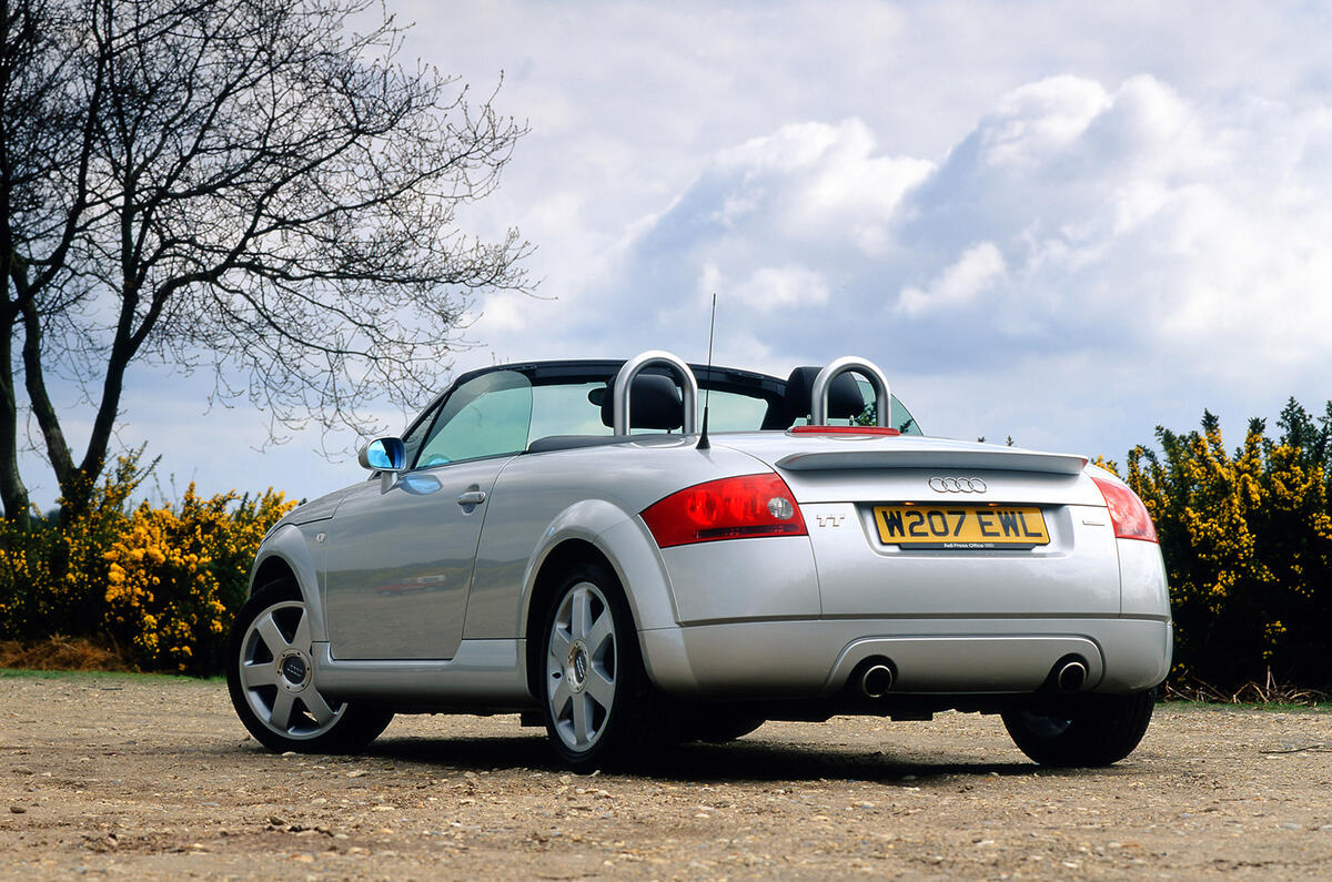 no title New Audi TT meets its ancestors - picture special