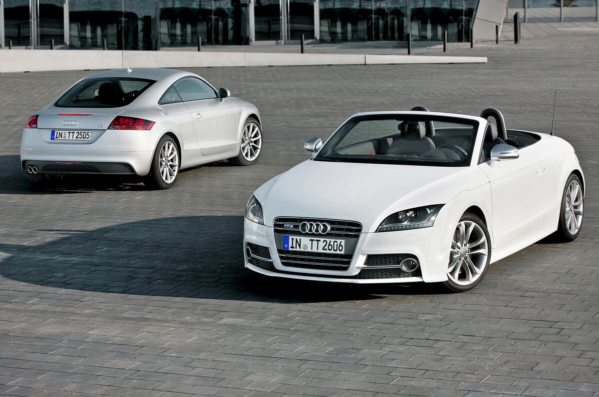 no title New Audi TT meets its ancestors - picture special