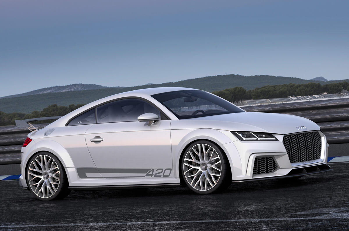 no title Audi TT quattro sport concept gets 414bhp
