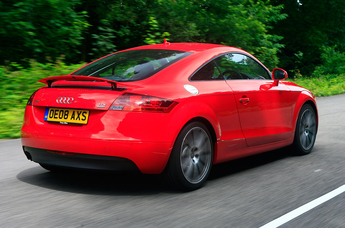 The brakes provide good retardation, and they don’t wilt too easily under repeated use.  Audi TT