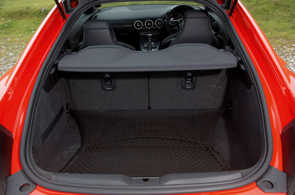 Audi TT RS boot space
