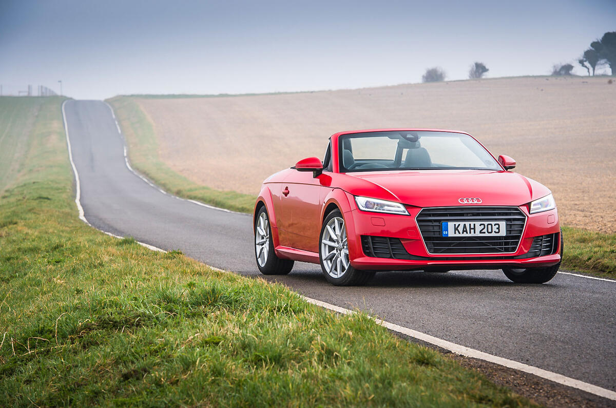 The third-gen Audi TT Roadster