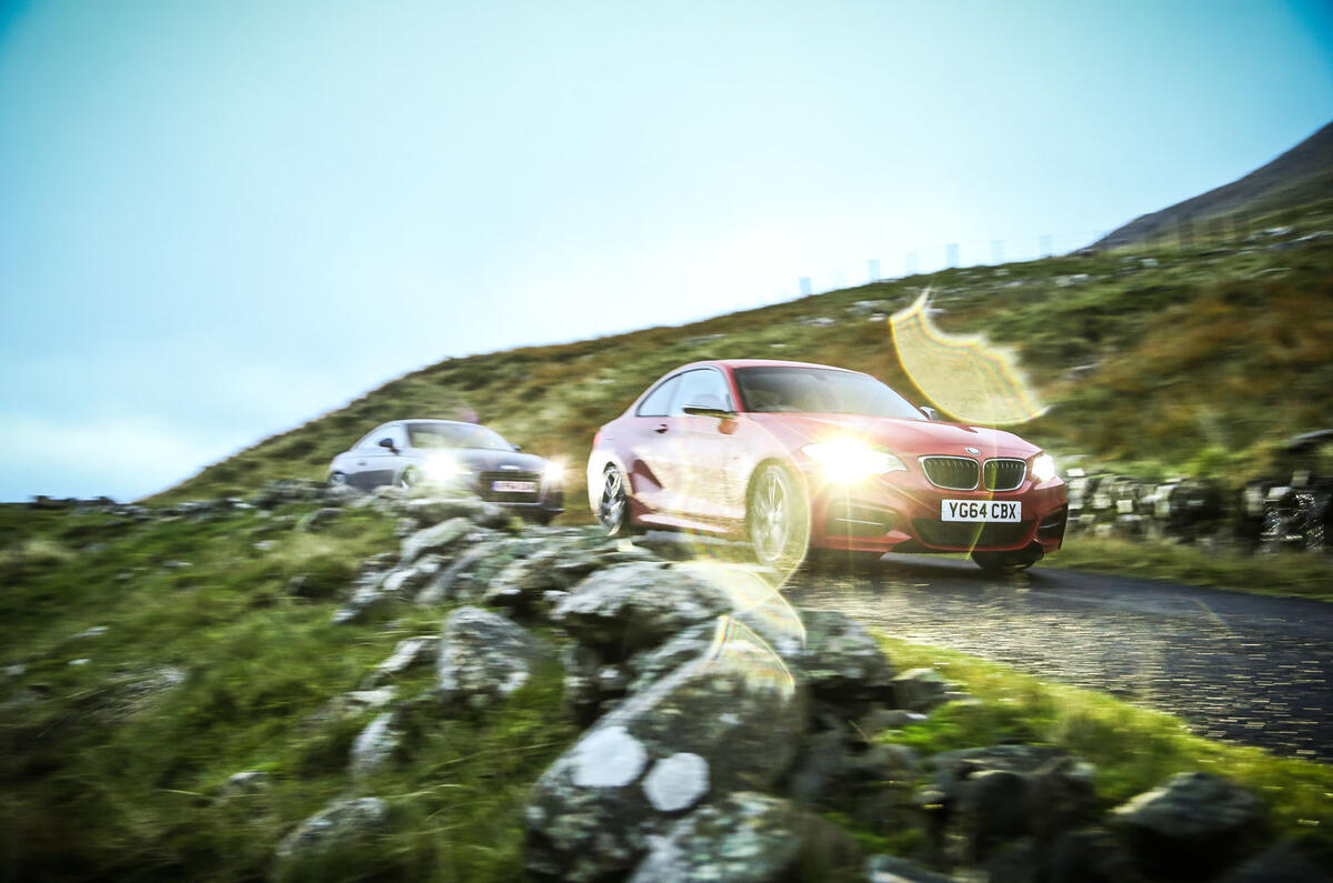 Comparison: new Audi TT versus BMW M235i