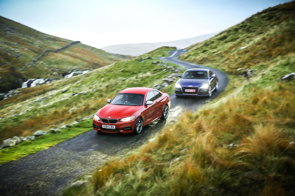 Comparison: new Audi TT versus BMW M235i