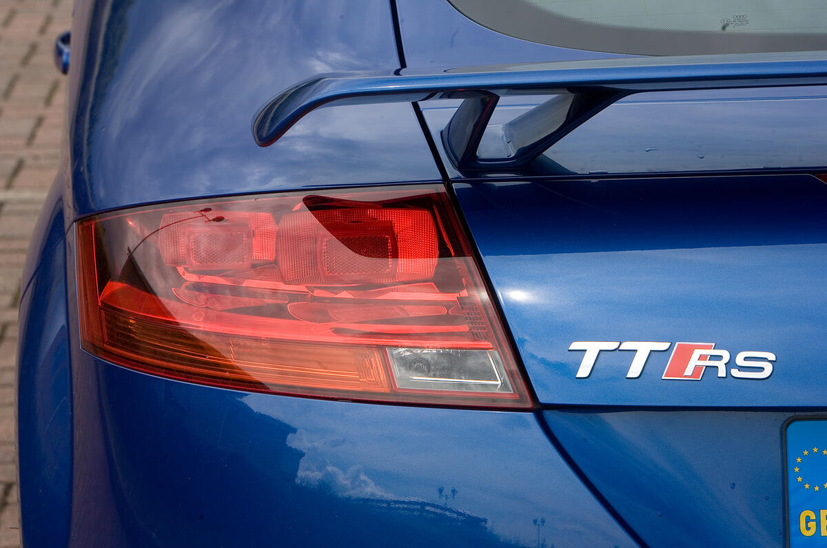 Audi TT RS's rear lights