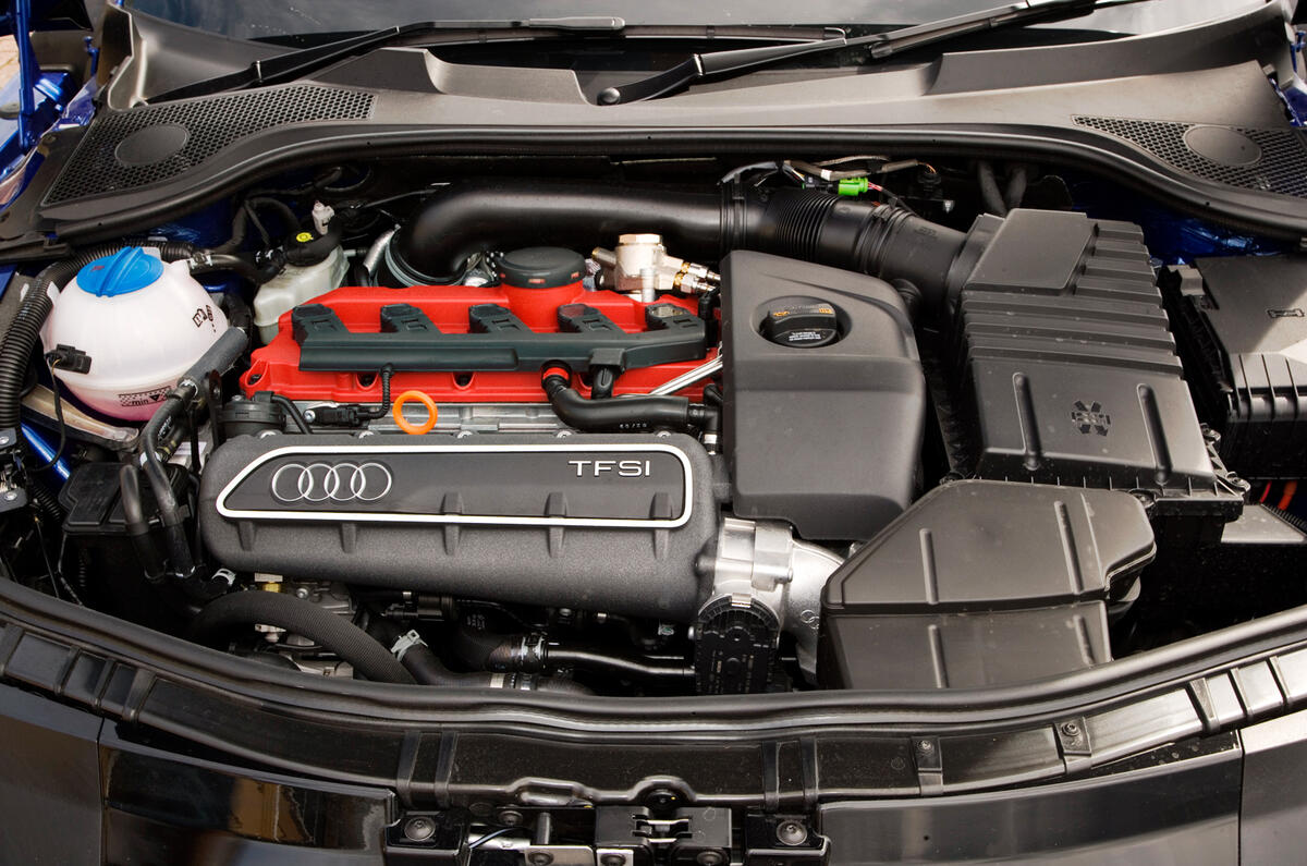 2.5-litre turbocharged Audi TT RS