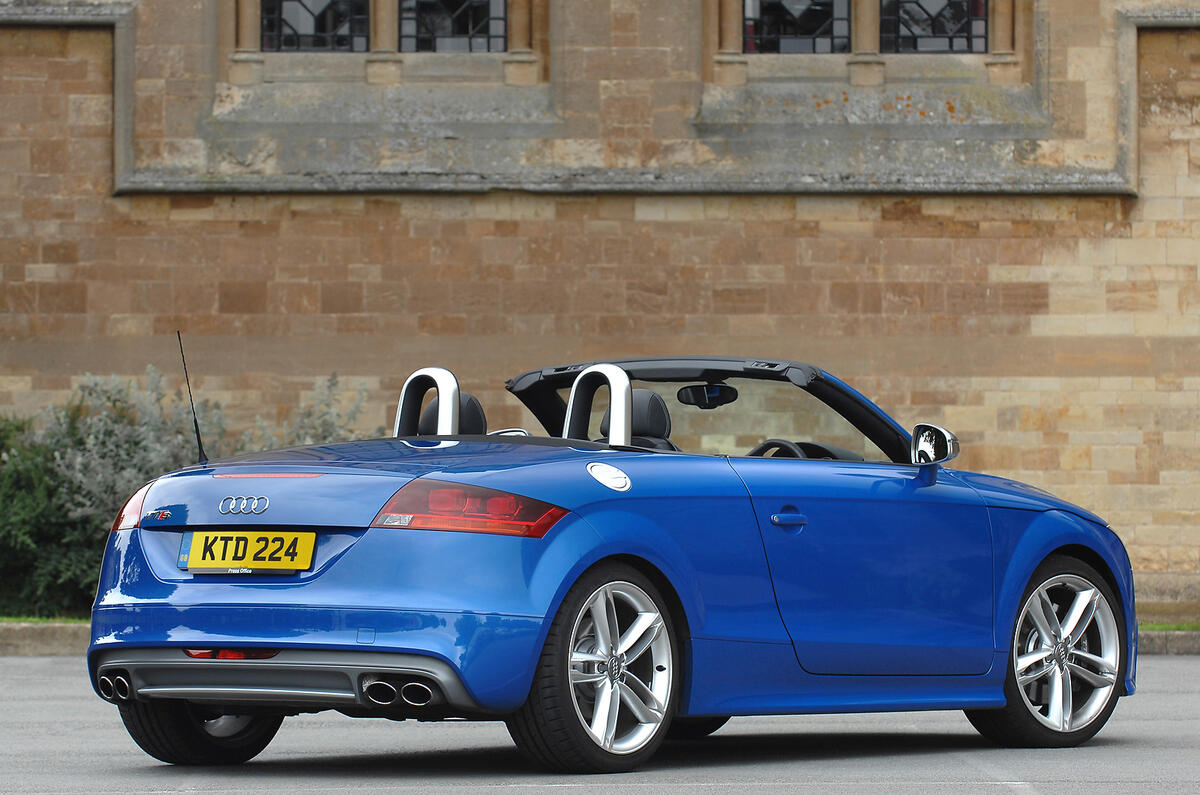 Audi TTS Roadster rear