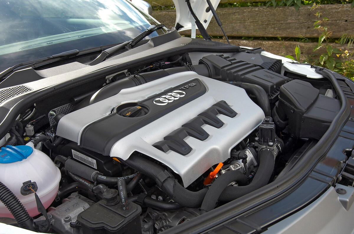2.0-litre TSI Audi TTS engine