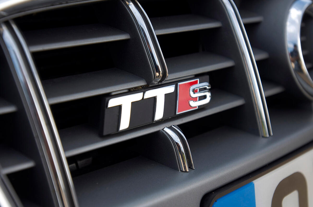 Audi TTS badging