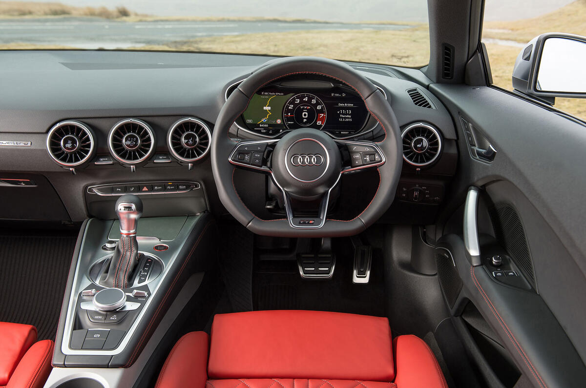Audi TTS dashboard